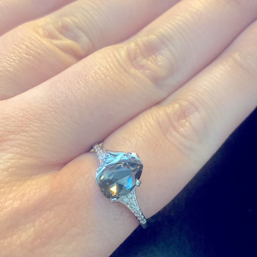 Silver Bird Ring
